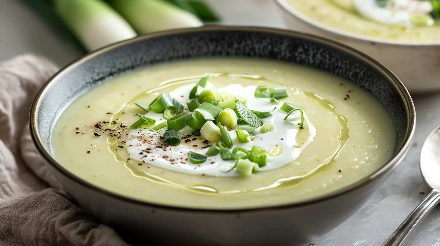 Creamy Potato Leek Soup Recipe