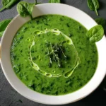 Creamy Spinach Soup With Herbs