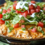 Crockpot Chicken Enchilada Casserole