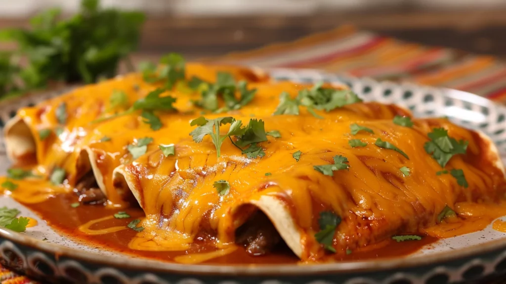 Easy Beef Enchiladas