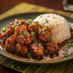 Easy Crockpot General Tso's Chicken