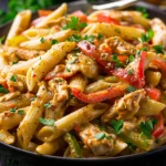 Easy Honey Pepper Chicken Pasta Recipe