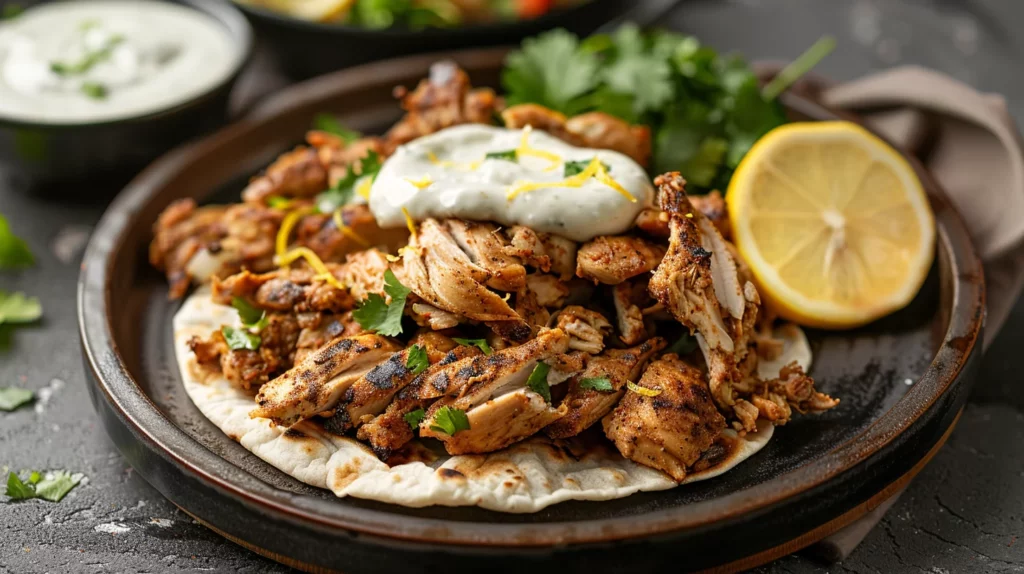 Easy Slow Cooker Chicken Shawarma Recipe