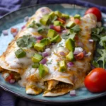 Green Chile Chicken Enchiladas