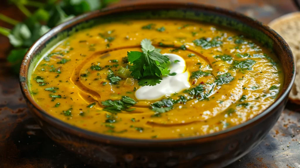 Green Chile Pumpkin Soup