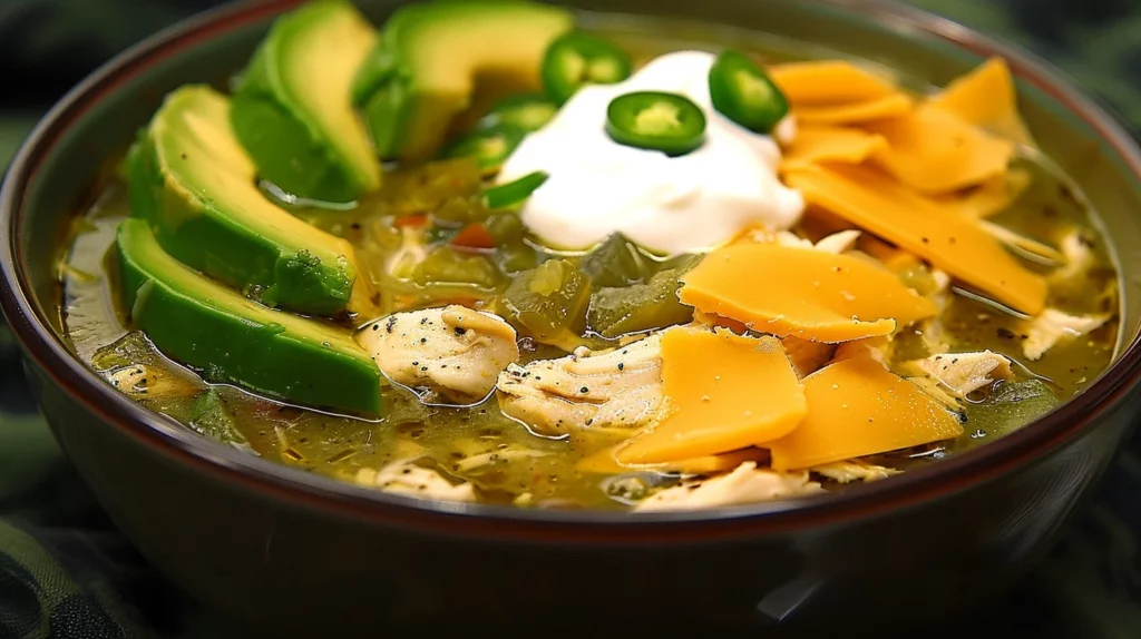 Green Chili Chicken Soup