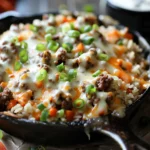 Ground Beef and Rice Skillet Dinner