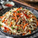 Ground Beef Cabbage Stir Fry
