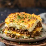 Ground Beef Shepherd's Pie With Mashed Potatoes