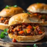 Ground Beef Sloppy Joes