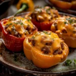 Ground Beef Stuffed Bell Peppers