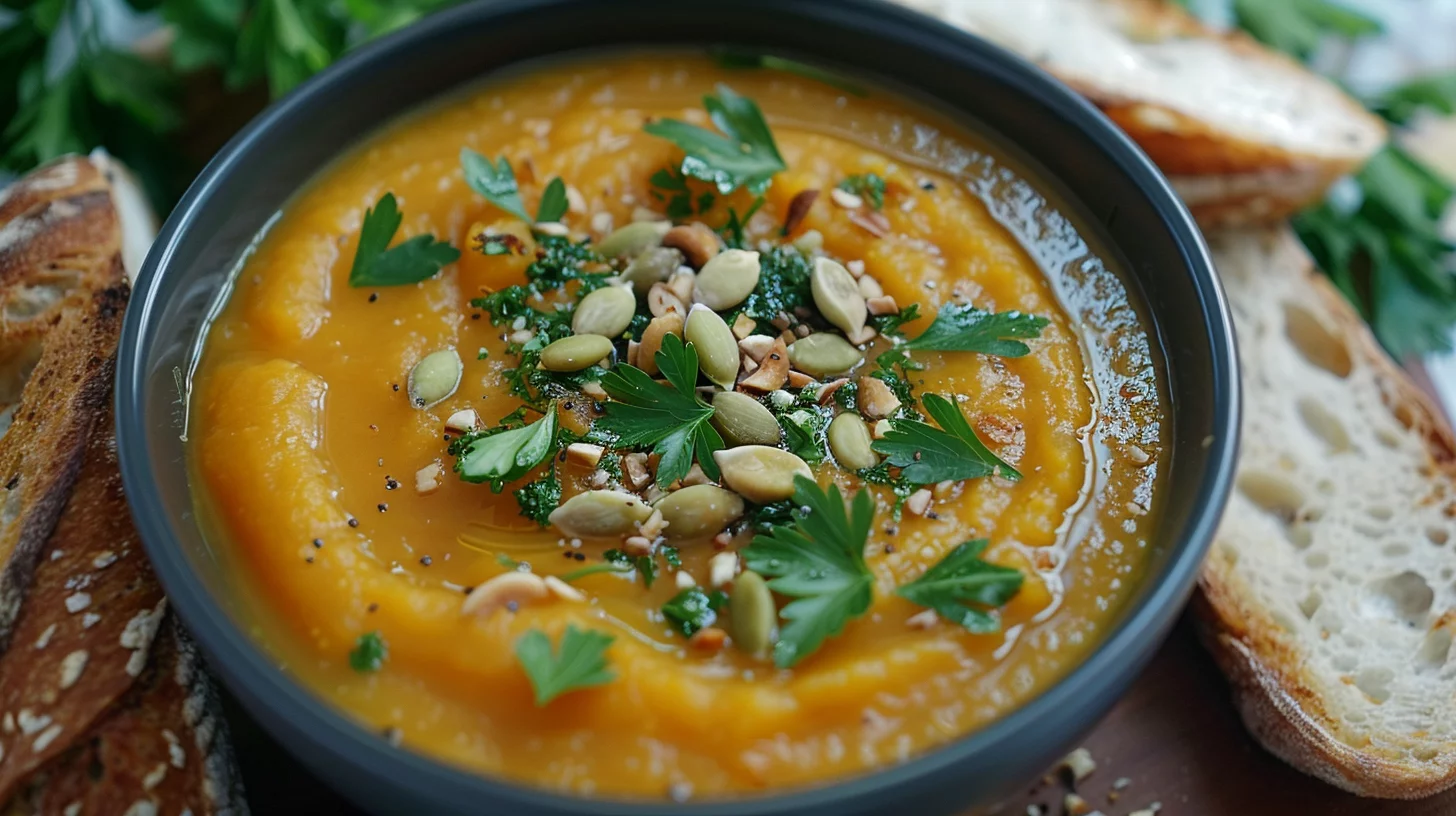 Healthy Butternut Squash Soup For Fall