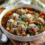 Hearty Italian Wedding Soup With Meatballs