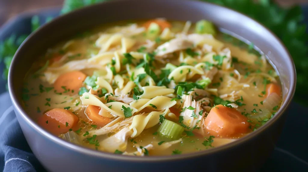 Instant Pot Chicken Noodle Soup