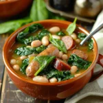 Italian Sausage and White Bean Soup Comfort Bowl