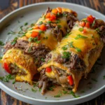 Keto Philly Cheesesteak Rolls
