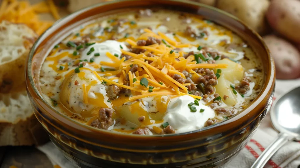 Loaded Baked Potato Soup Recipe