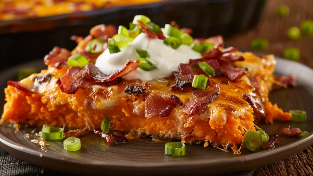 Loaded Sweet Potato Casserole