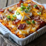 Loaded Sweet Potato Casserole