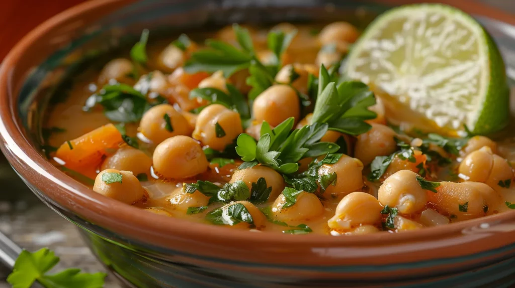 Mediterranean Chickpea Soup