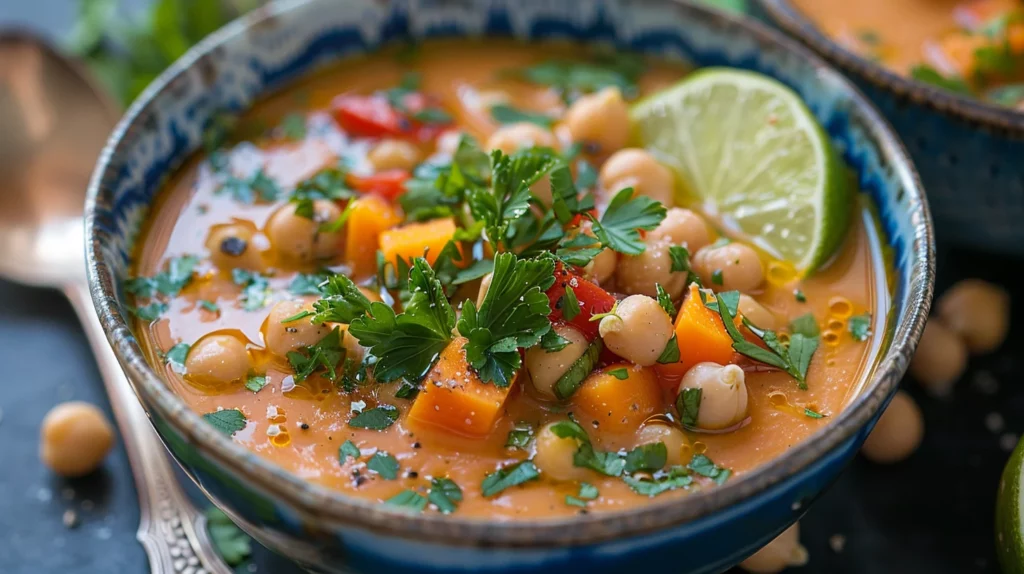 Mediterranean Chickpea Soup Recipe