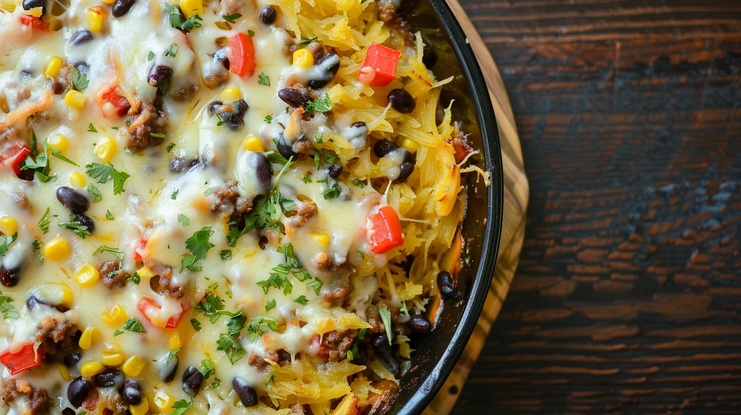 Mexican Spaghetti Squash Casserole