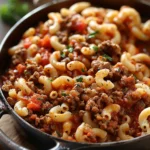 One-pot Ground Beef and Macaroni