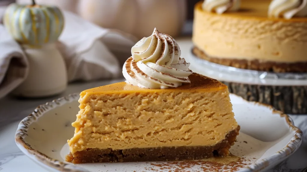 Pumpkin Cheesecake