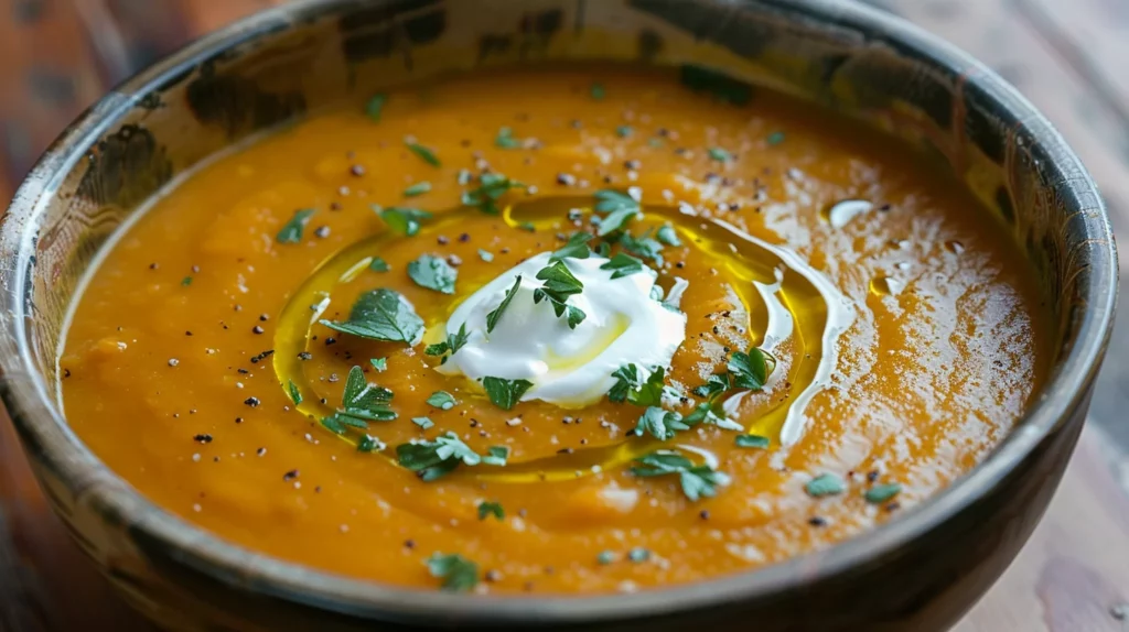 Pumpkin Soup With Coconut Milk