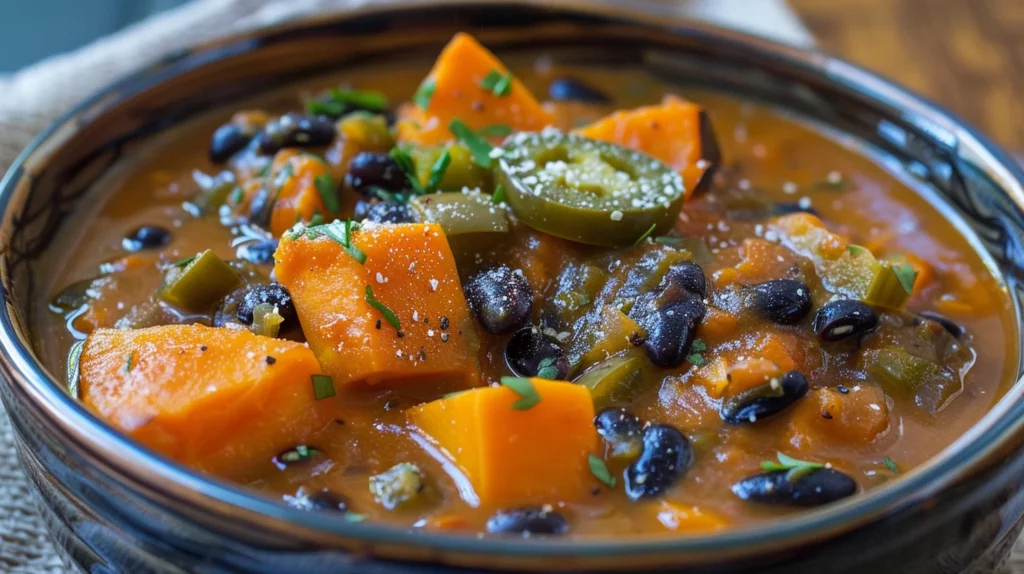 Pumpkin Sweet Potato Stew