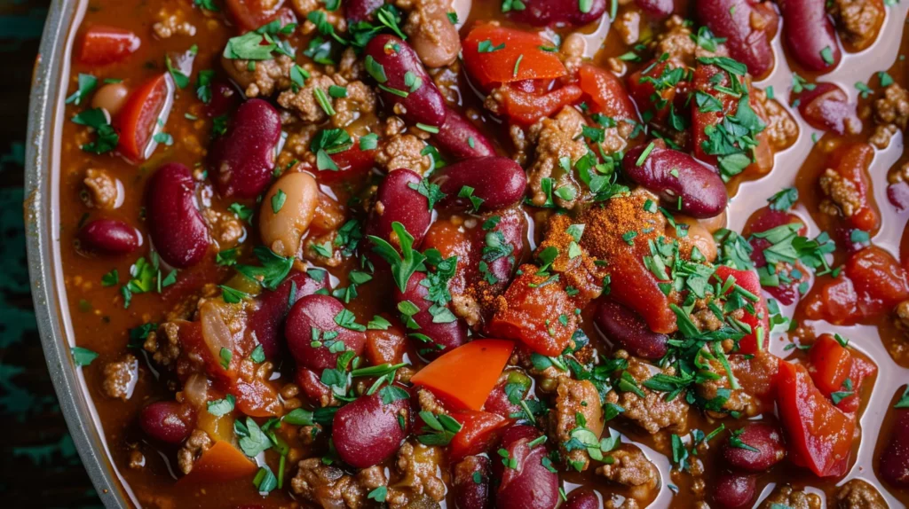 Quick and Easy Ground Beef Chili Recipe