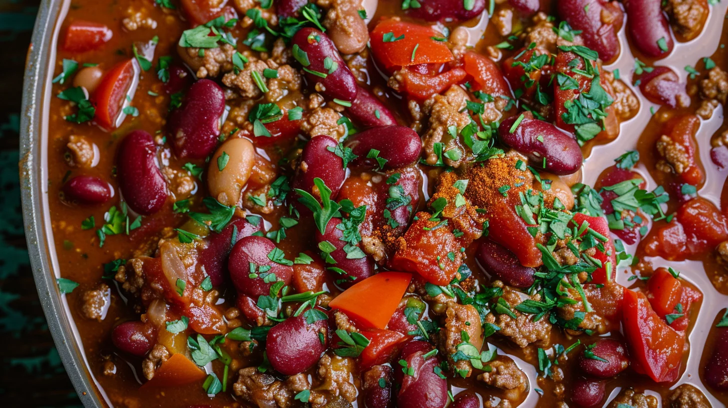 Quick and Easy Ground Beef Chili Recipe