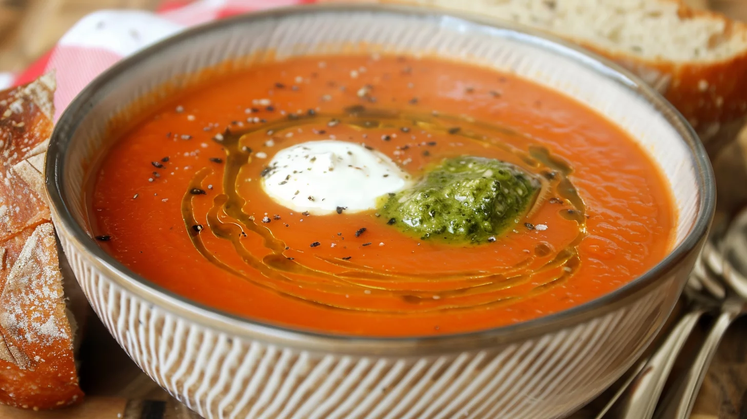 Roasted Red Pepper Soup