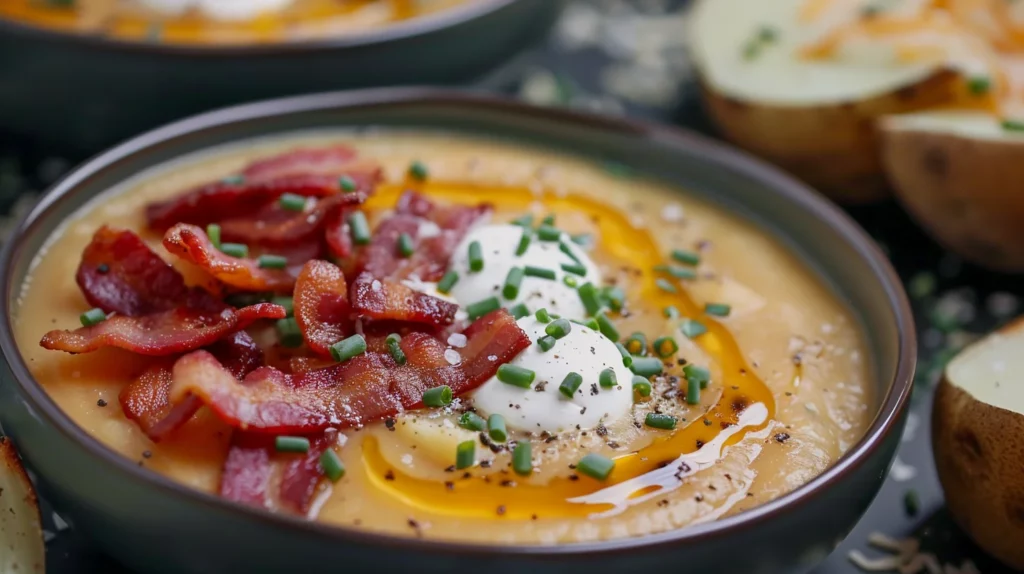 Simple Loaded Baked Potato Soup