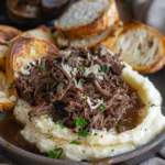 Slow Cooker Beef Manhattan