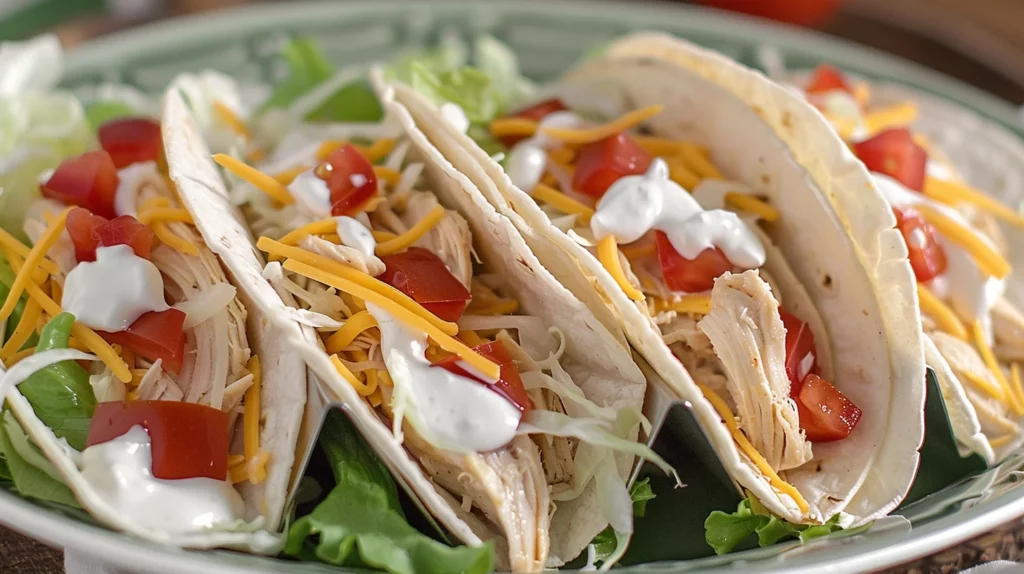 Slow Cooker Chicken Tacos