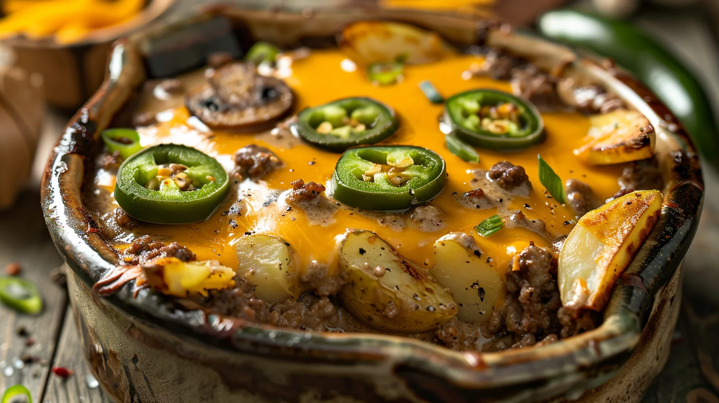 Slow Cooker Cowboy Casserole