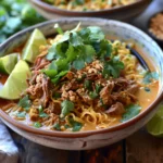 Spicy Thai Curry Noodle Soup
