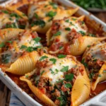 Stuffed Shells With Ground Beef