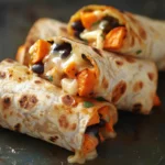 Sweet Potato Black Bean Burritos