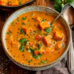 Sweet Potato Curry Soup