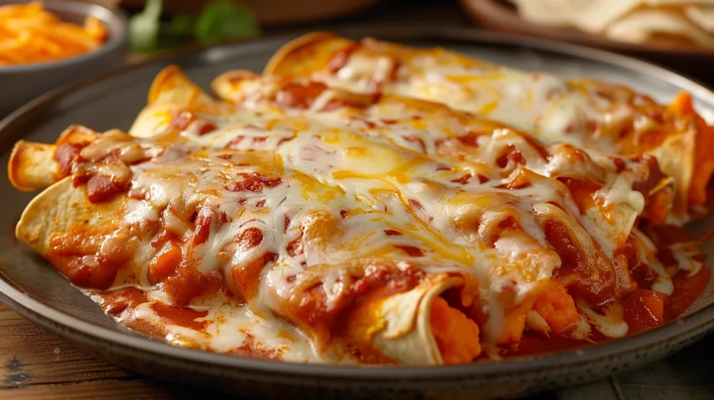 Sweet Potato Enchiladas