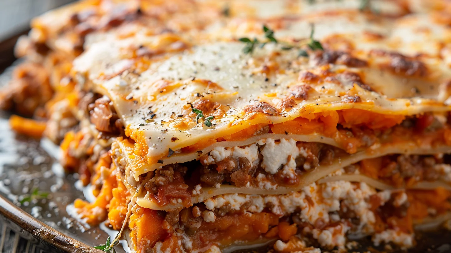 Sweet Potato Lasagna