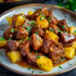 Tender Pineapple Lamb In A Slow Cooker