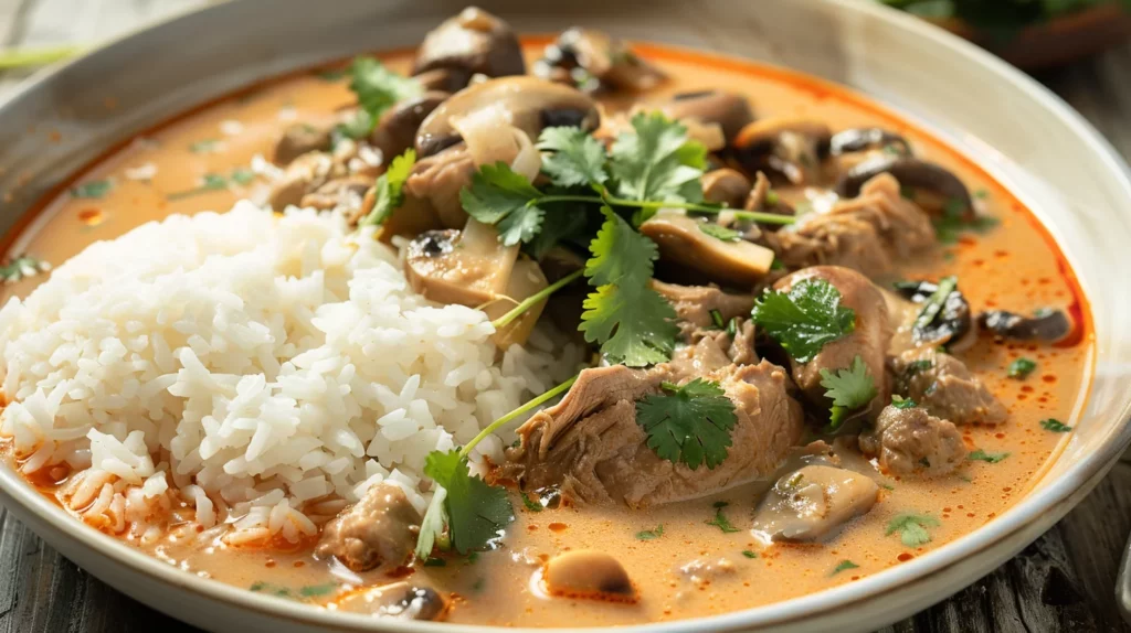 Thai Coconut Chicken Soup