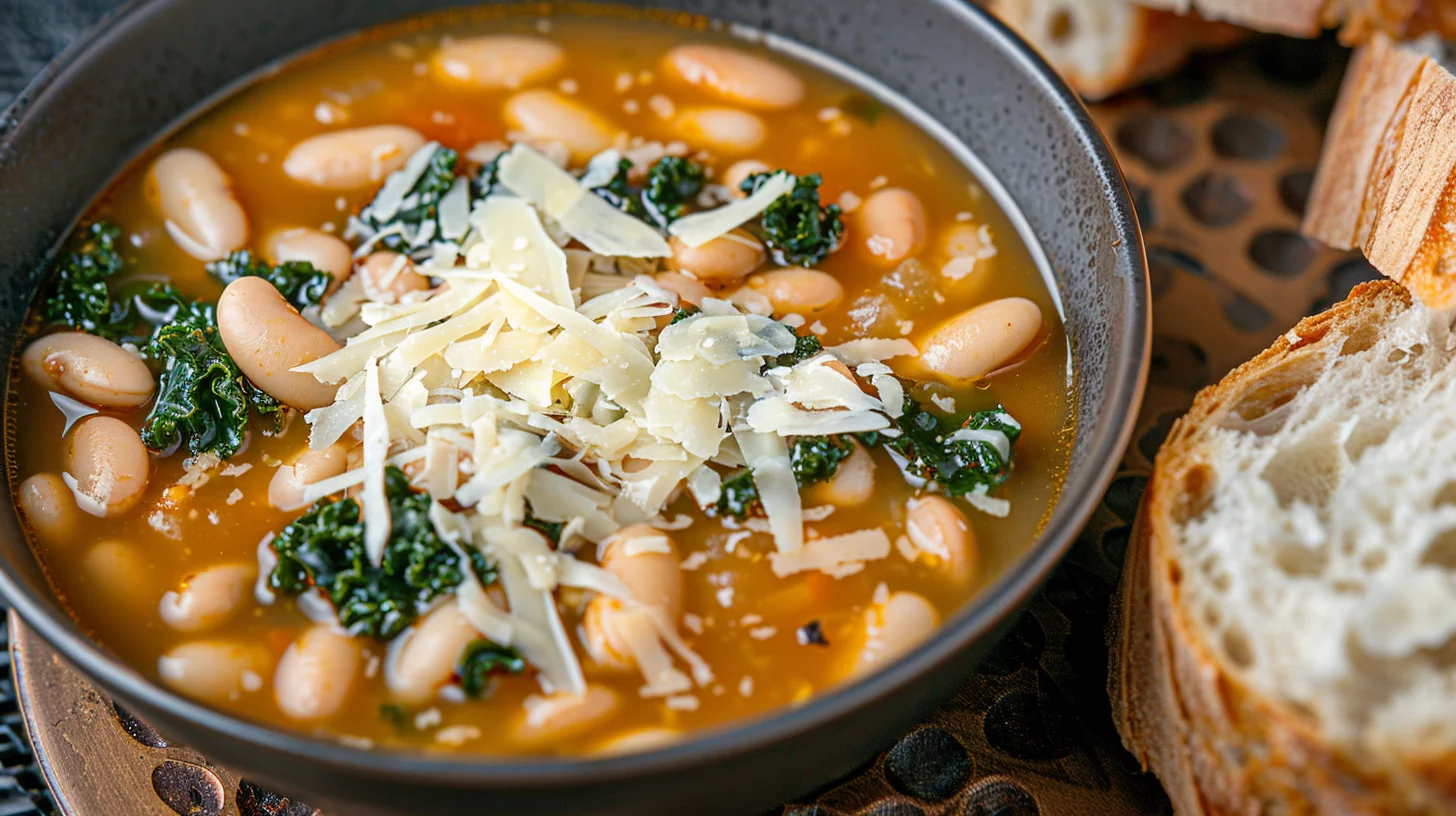 Tuscan White Bean Soup With Kale