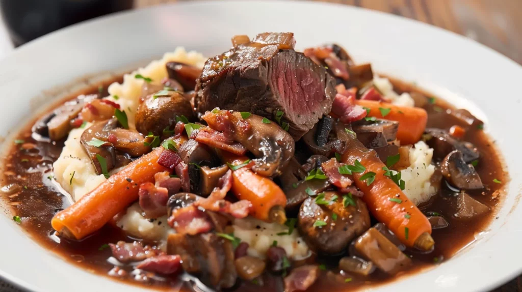 Venison Stew with Red Wine