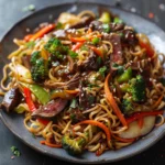 Venison Stir Fry Noodles