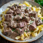 Venison Stroganoff
