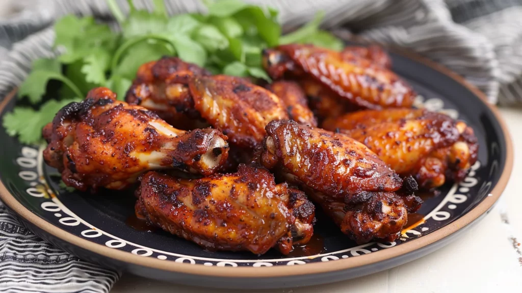 Air Fryer BBQ Chicken Wings